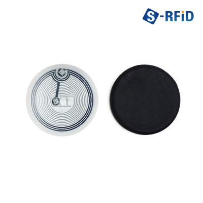 rfid 도어락 스티커 태그 RFID 복사 복제 반복수정 디지털 도어록 MF 13.56Mhz 14443A 라벨 스티커, 02.안티메탈 접착 스티커(No.14S)