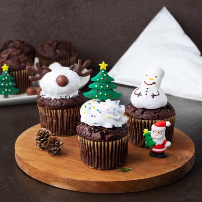 케이크만들기세트 [로켓프레시] 후앙 크리스마스 머핀 만들기 세트 521g, 1세트