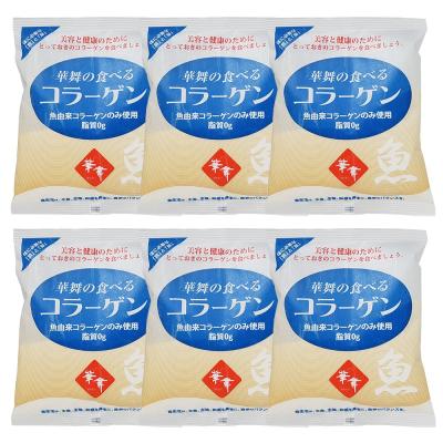 채우다콜라겐 일본 공식 수입 정품 하나마이 100% 먹는 피쉬콜라겐 100g 5+1세트(6세트) 대용량 저분자 어류 생선 피시 펩타이드 분말 가루 영양제, 100g x 6세트