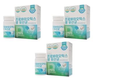 지웨이유산균 지웨이 프로바이오틱스 생 유산균 90캡슐(30캡슐x3개)