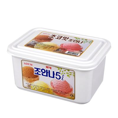 조안나바 [본사직영]롯데제과 조안나 초코 5L X 2개 아이스크림
