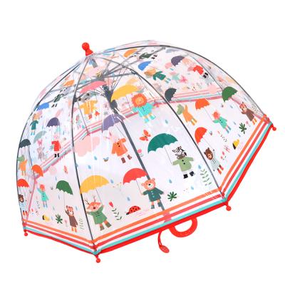 유아우산 키즈스퀘어 아동용 돔형 우산 동물원