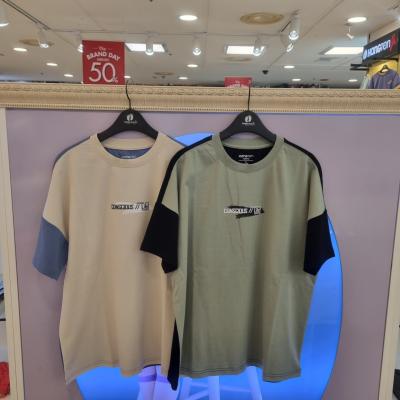 행텐주니어 행텐 틴즈(행텐주니어) 동아쇼핑점 2022년 여름 신상 65%세일 칼라 블럭 티셔츠(공용)